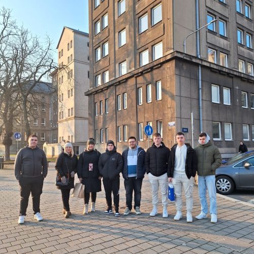 Studenti a pedagogové z Chorvatska na SPŠei Ostrava 2025
